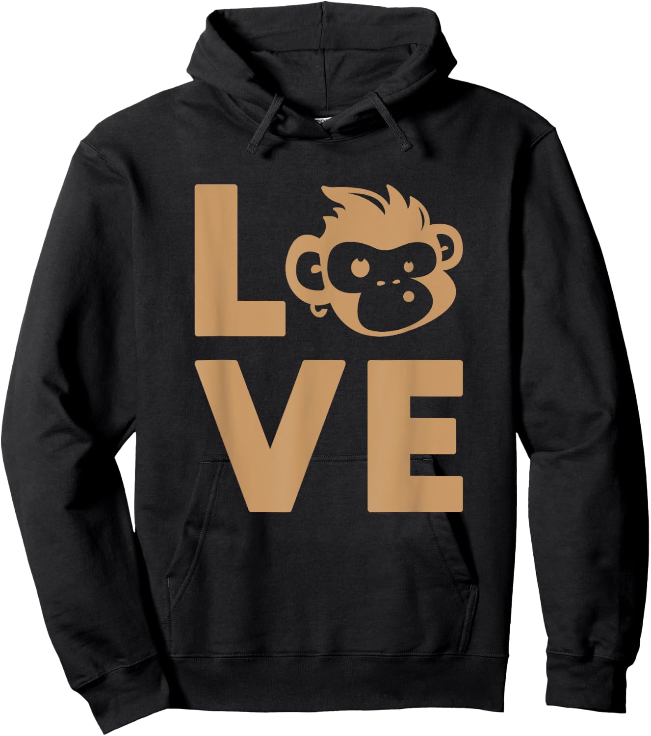 Love Monkey Hoodie - Hoodie | Black