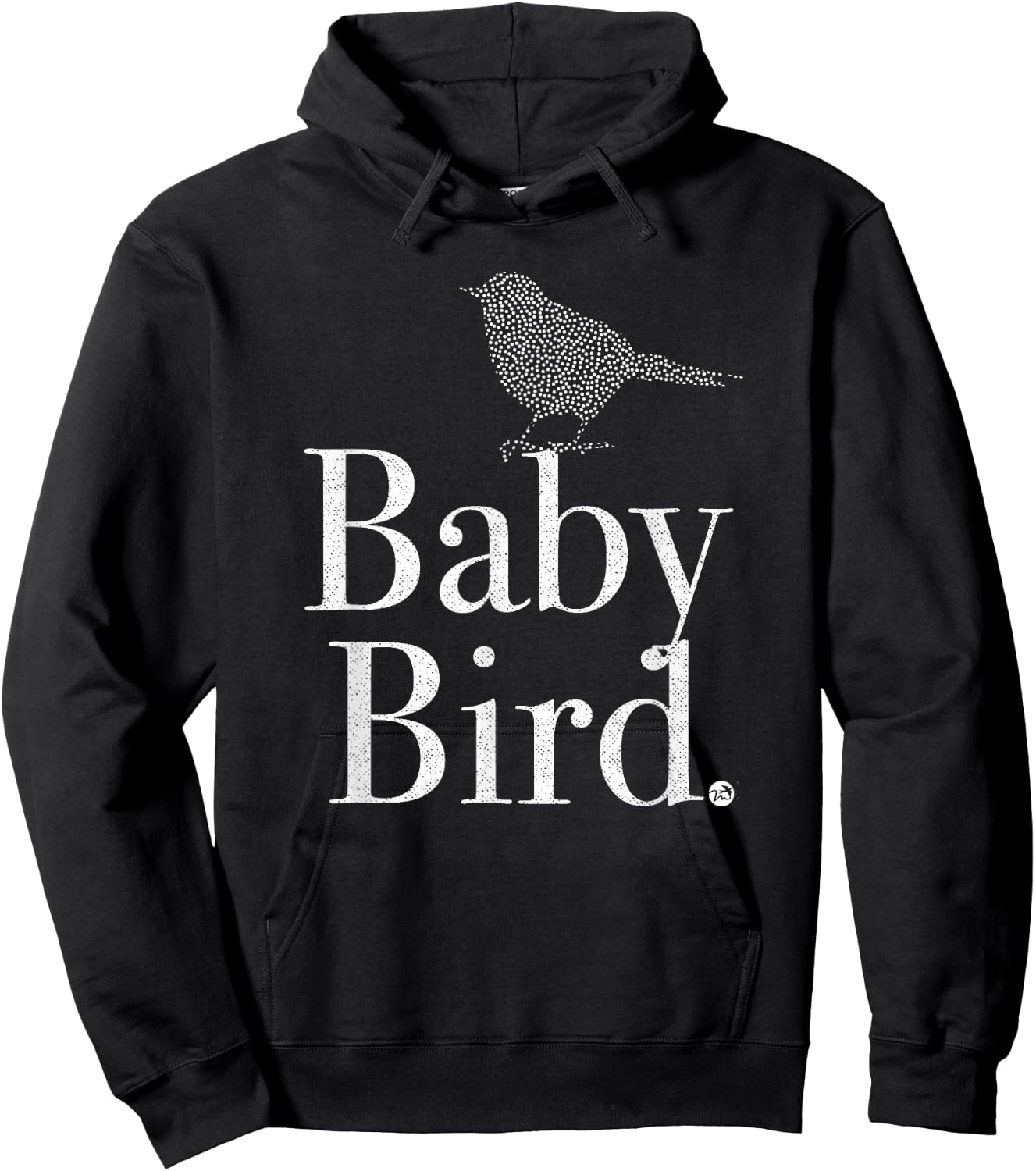BABY BIRD - matching mama baby child mother's day motherhood Hoodie - Hoodie | Black