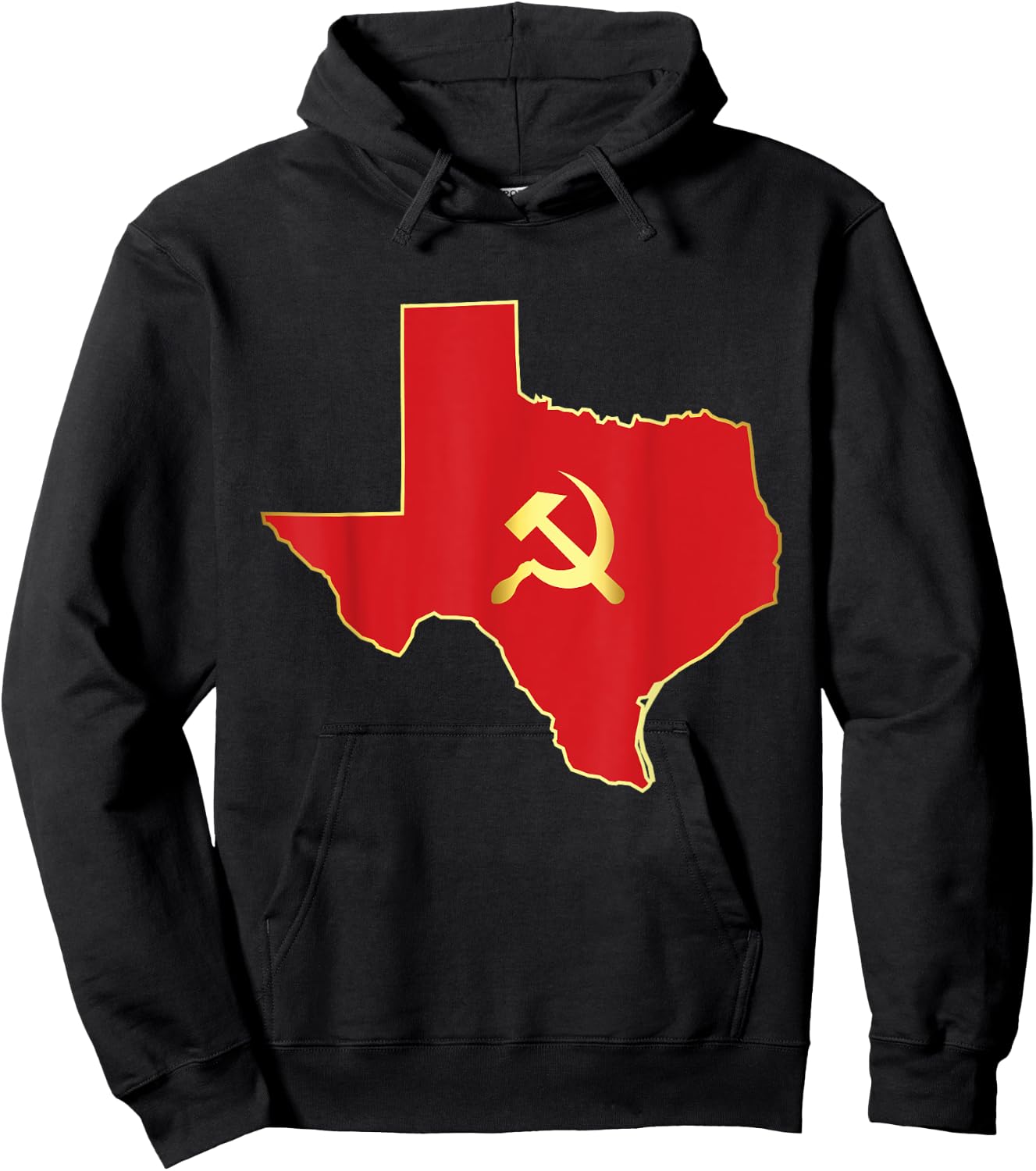 Texas Socialist And Communist Hoodie - Hoodie | Black