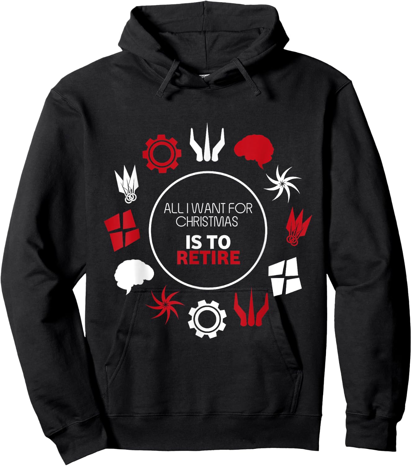 Christmas Gloomhaven - Christmas Board game clothing Hoodie - Hoodie | Black