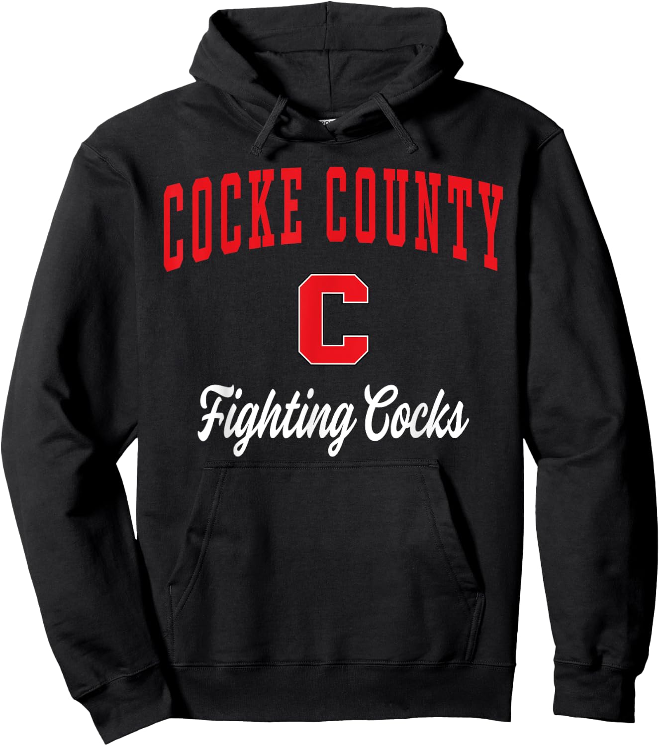 Cocke County High School Fighting Cocks Hoodie - Hoodie | Black