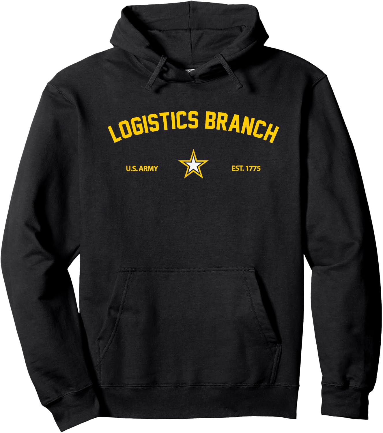 US Army Logistics Branch Hoodie - Hoodie | Black