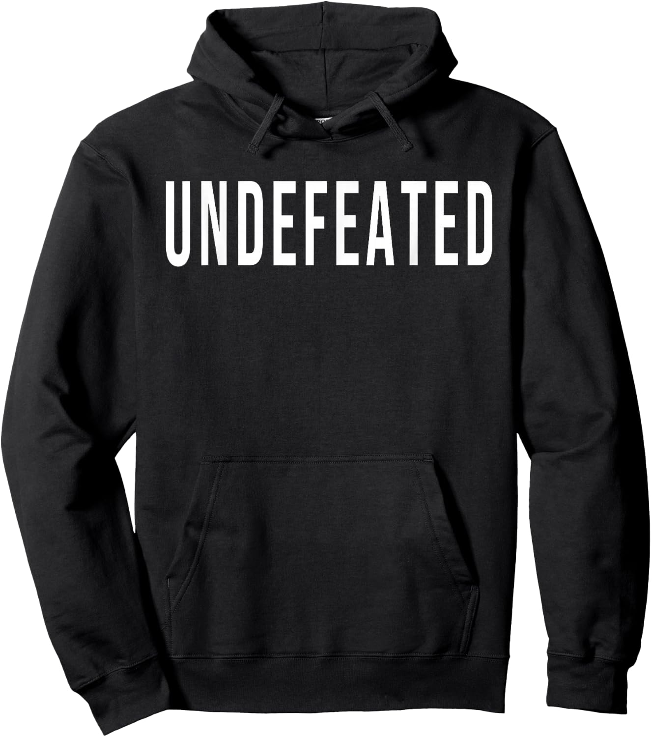 Undefeated Hoodie - Hoodie | Black