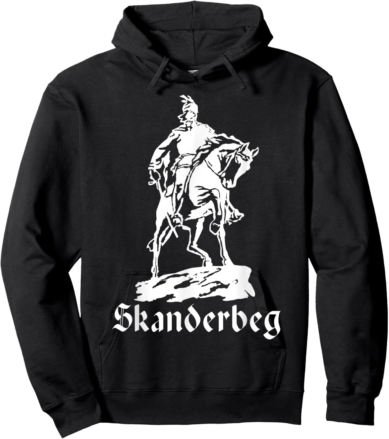 Skanderbeg Republic of Albania Shqipëria Tirana Albanian Hoodie - Hoodie | Black