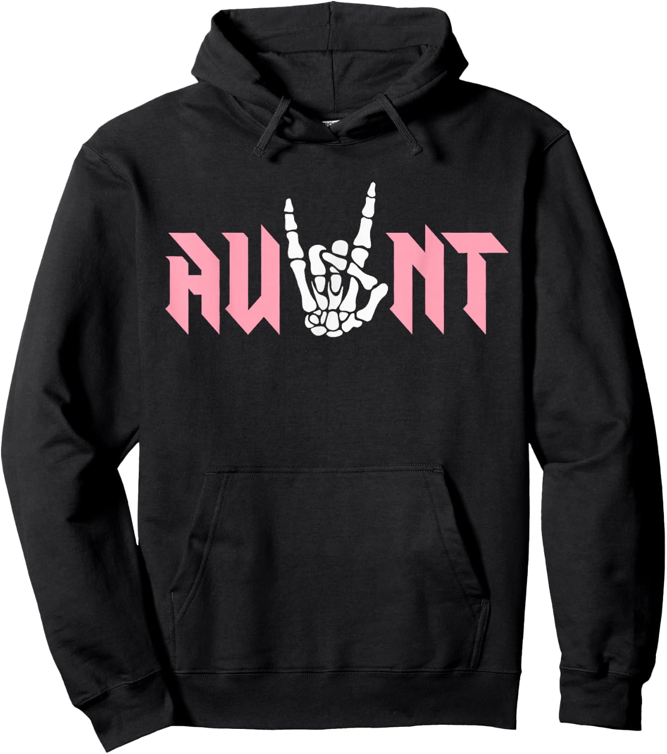 Aunt Of The Bad Two the Bone Birthday 2 Years Old Birthday Hoodie - Hoodie | Black