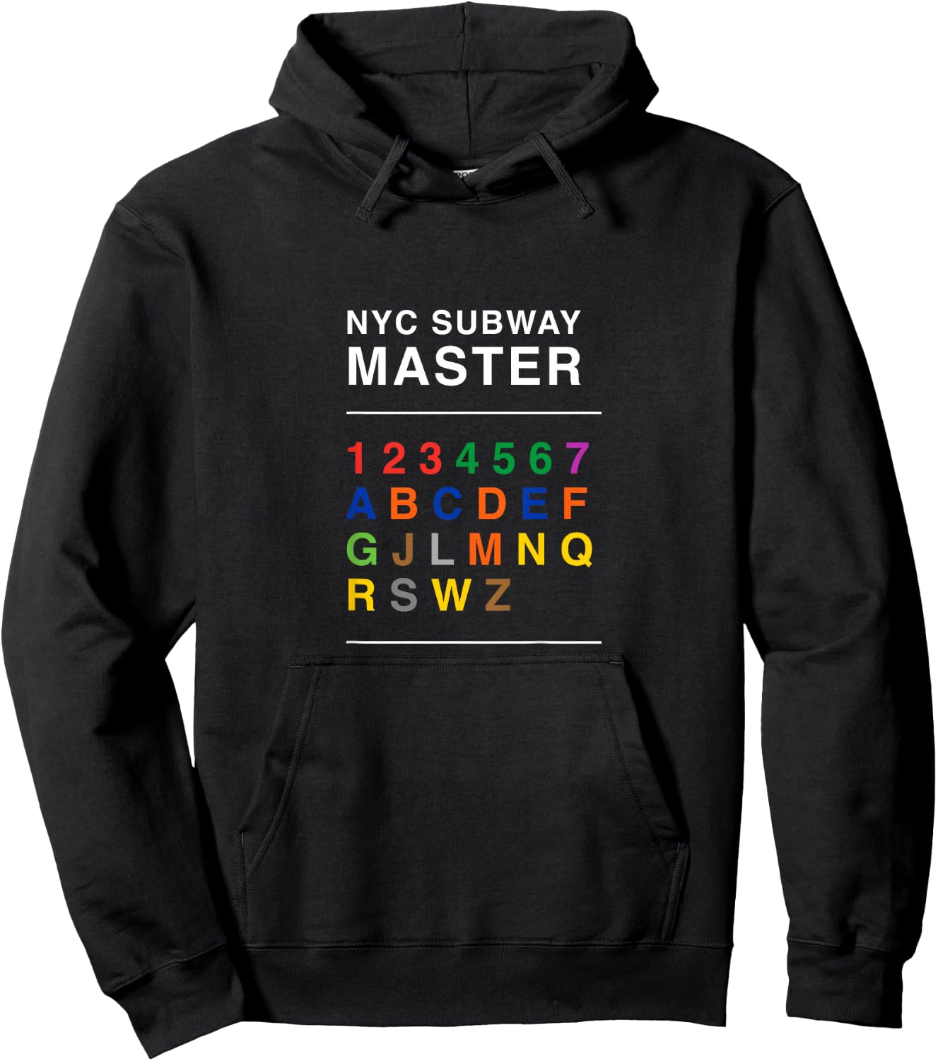 Kids Kids NYC Subway Master Hoodie - Hoodie | Black