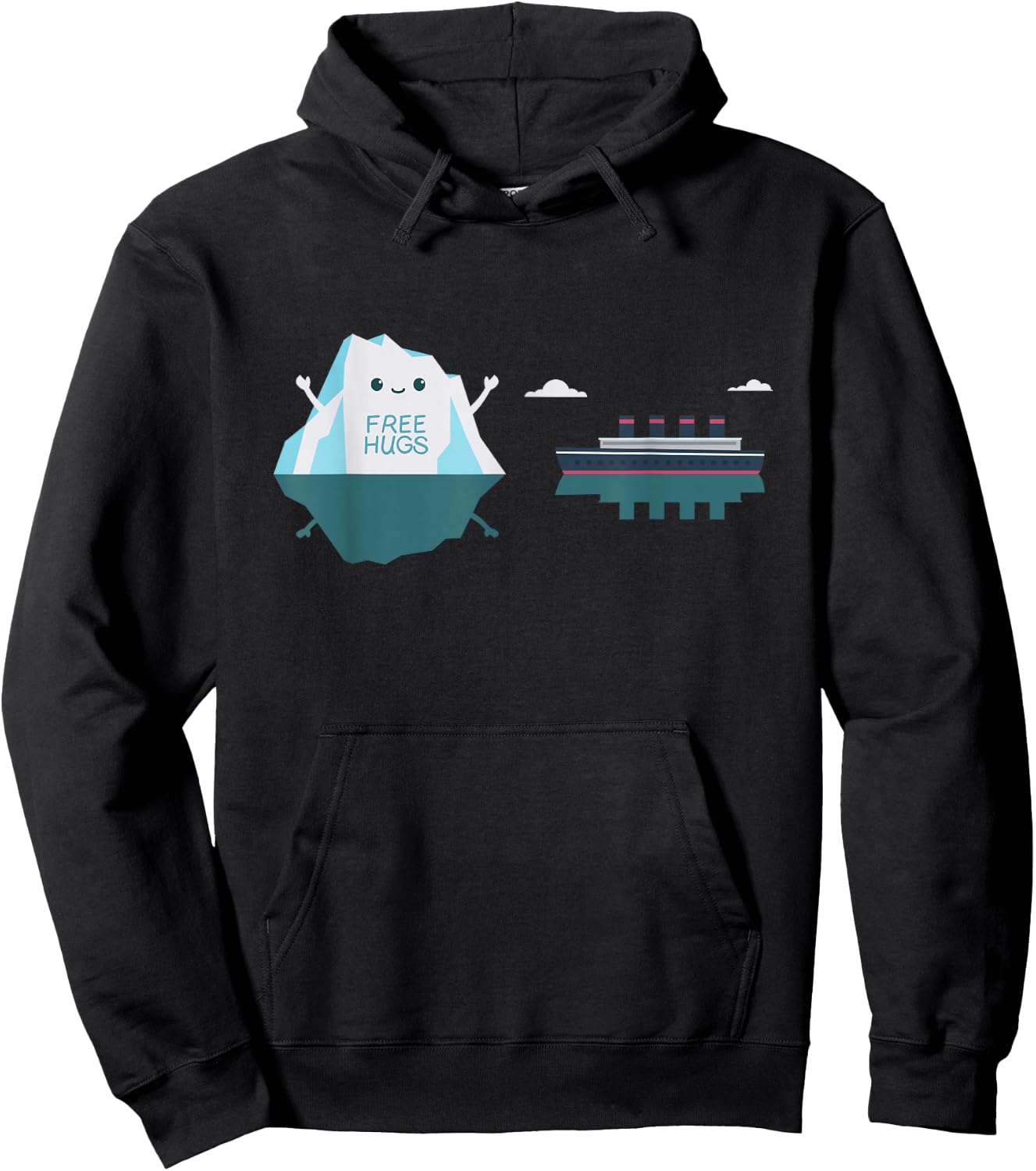 Retro Funny Titanic 1912 - Cruise Ship - Titanic Hoodie - Hoodie | Black