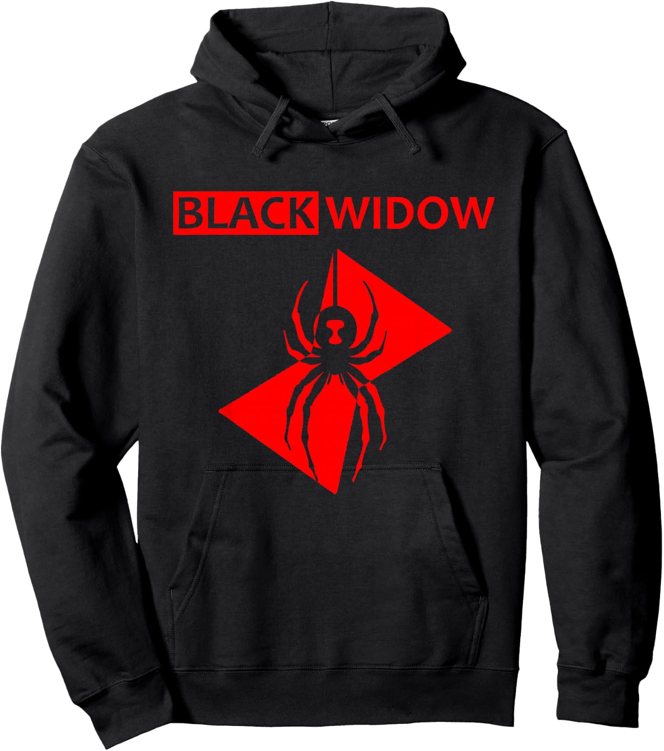 Black Widow Spider Gift Hoodie - Hoodie | Black