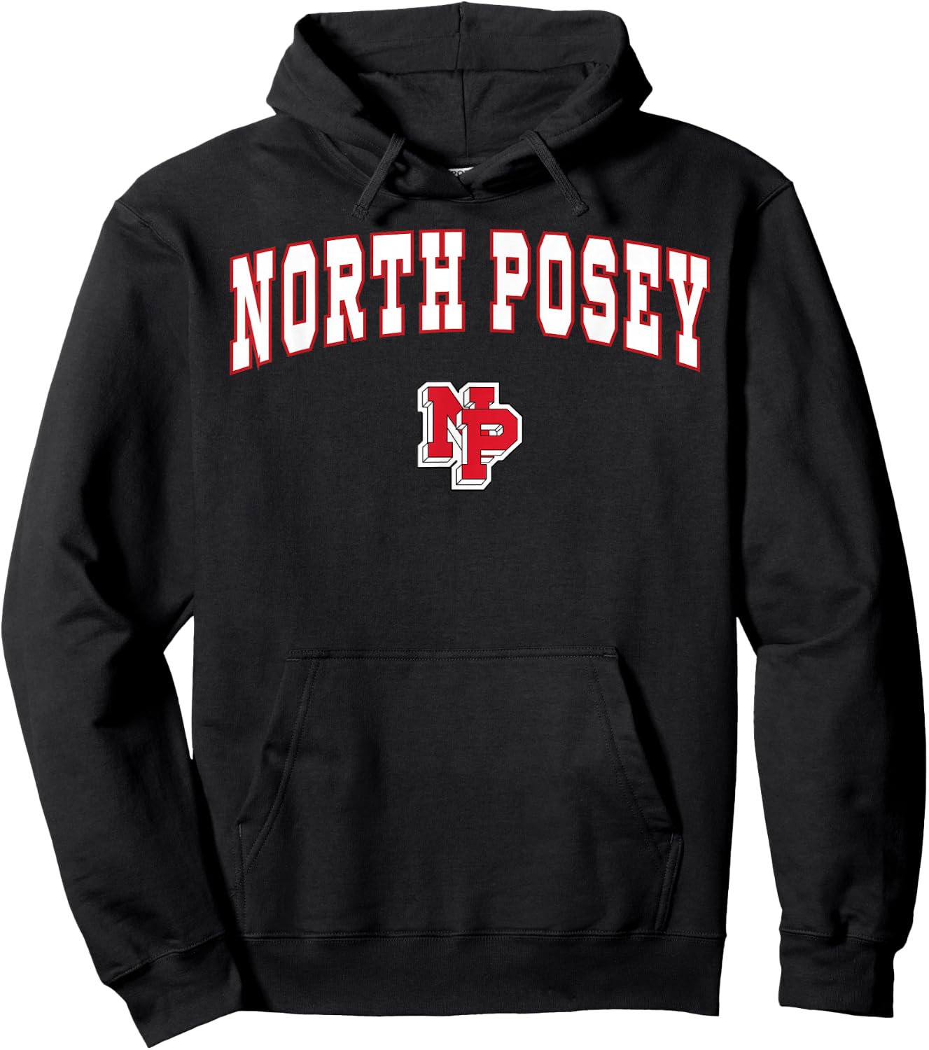 North Posey High School Vikings Hoodie - Hoodie | Black