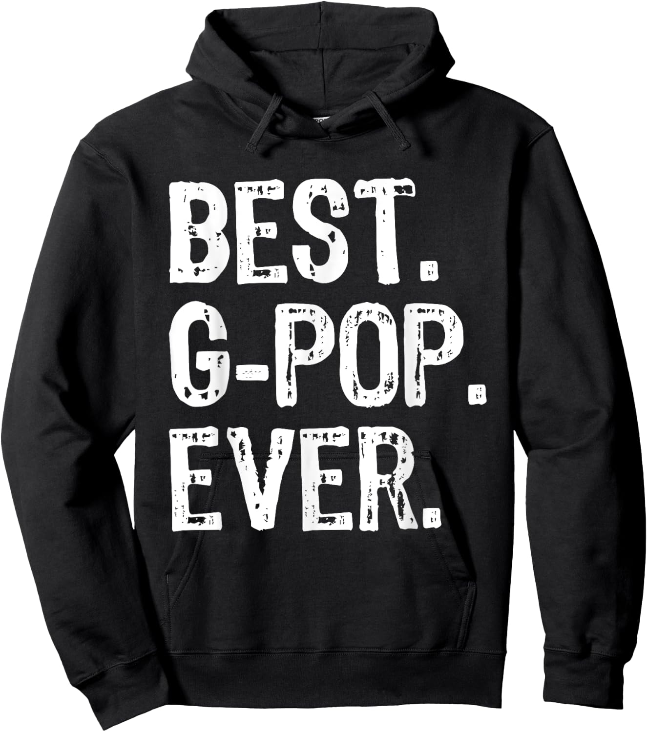 Best G-Pop Ever Funny Cool GPop Hoodie - Hoodie | Black