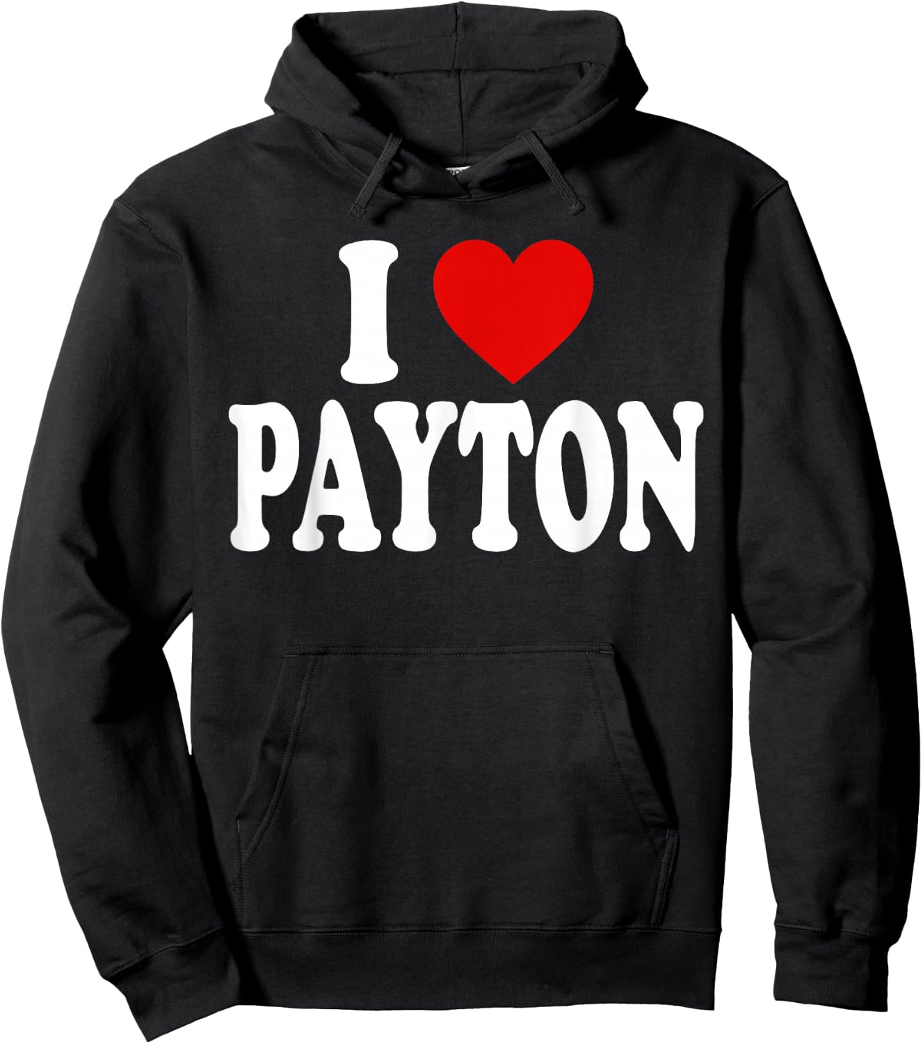 I Heart Love Payton Hoodie - Hoodie | Black