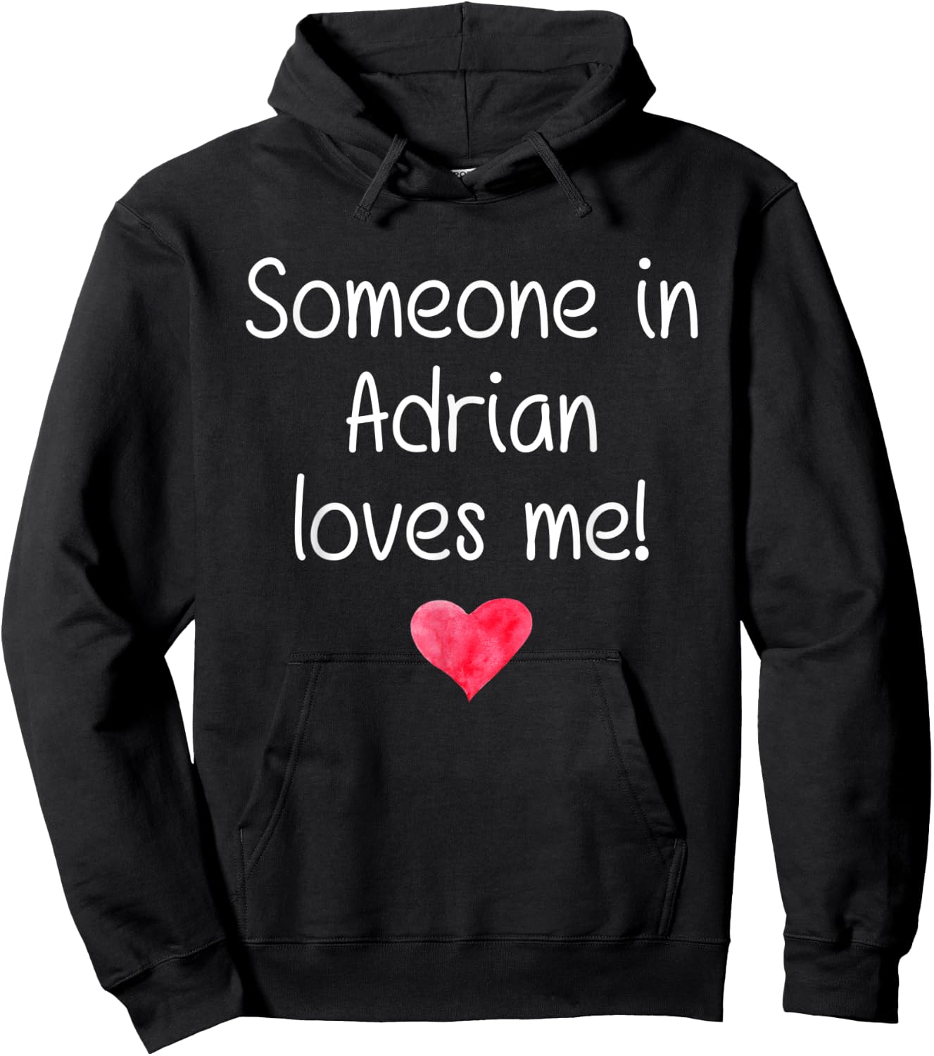 Someone In ADRIAN MI MICHIGAN Loves Me City Home Roots Gift Hoodie - Hoodie | Black