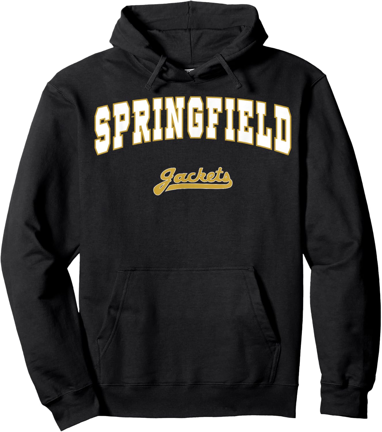 Springfield High School Yellowjackets Hoodie - Hoodie | Black