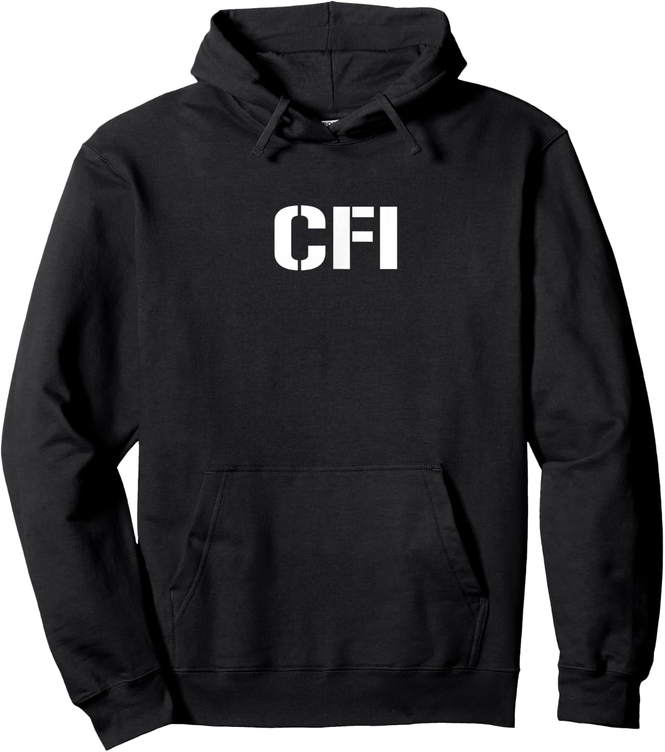 CFI Certified Flight Instructor Hoodie - Hoodie | Black