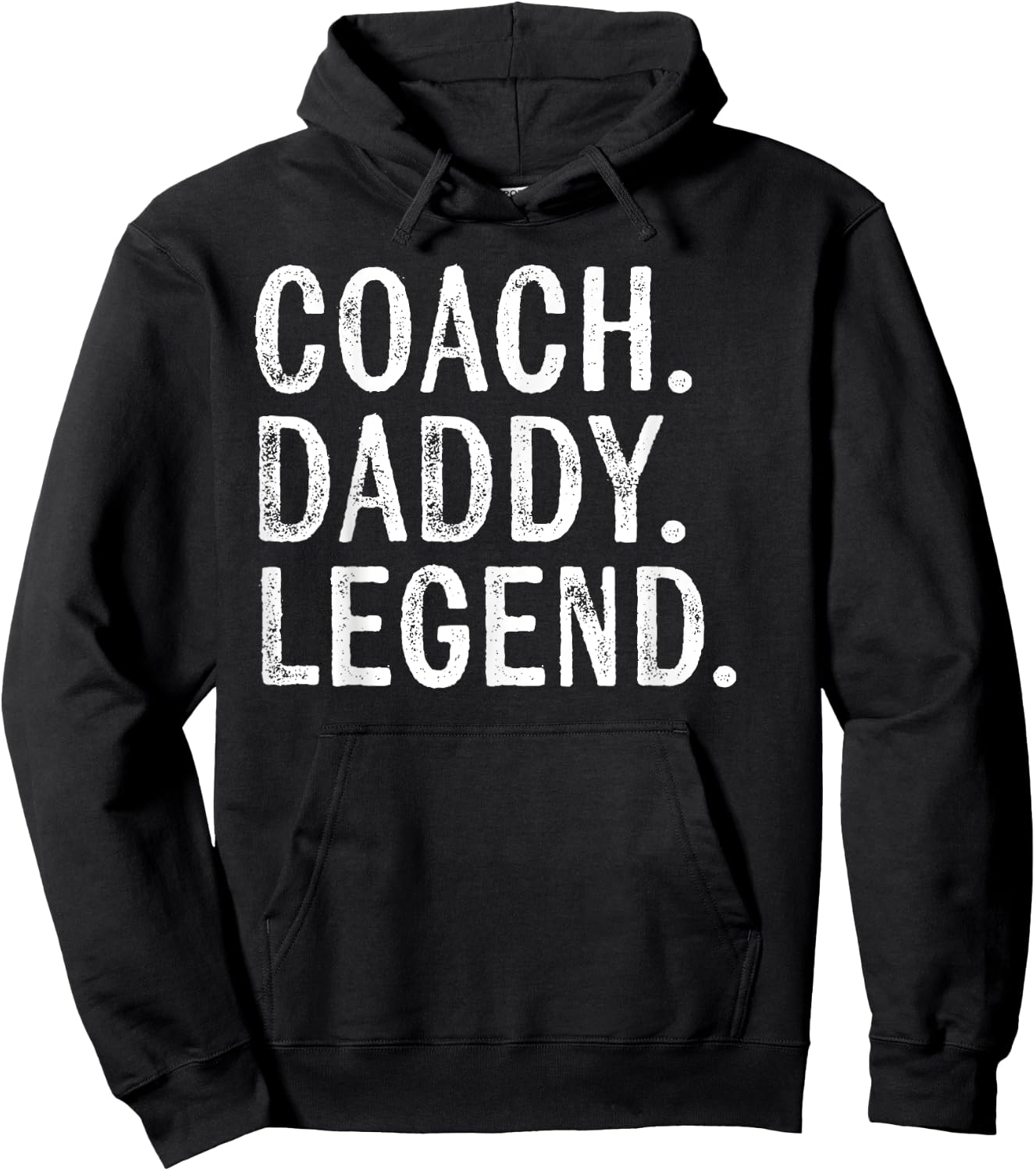 Coaching Gifts Coach Daddy Legend Father's Day Dad Hoodie - Hoodie | Black
