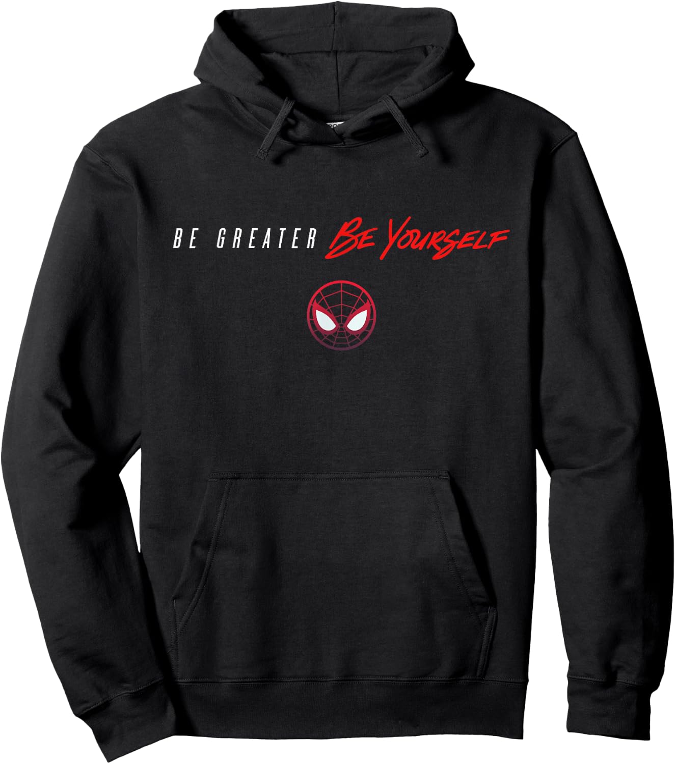 Marvel Spider-Man: Miles Morales Game Be Greater Be Yourself Hoodie - Hoodie | Black