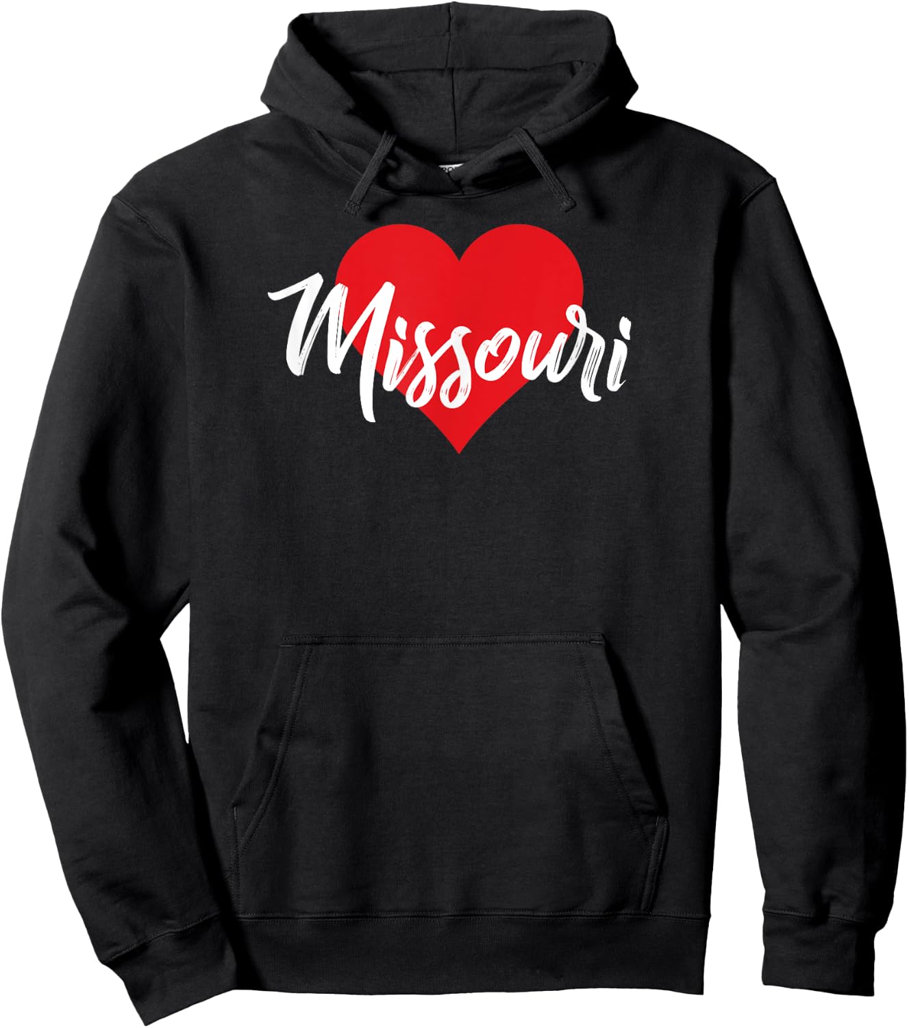 I love Missouri Missourian Lover Gift Hoodie - Hoodie | Black