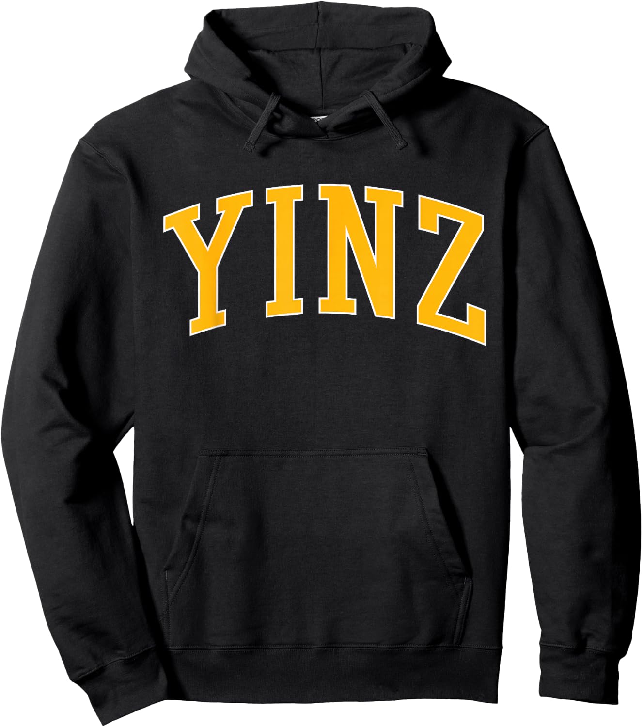 Yinz Retro Yinzer Pittsburgh Vintage Hoodie - Hoodie | Black
