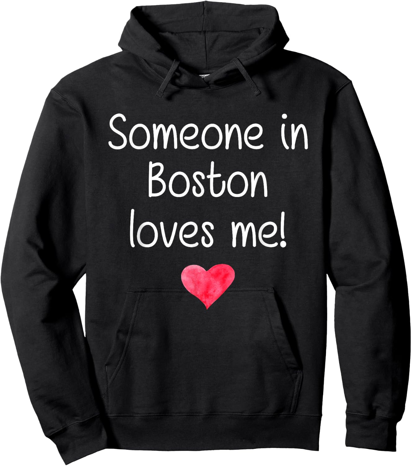Someone In BOSTON MA MASSACHUSETTS Loves Me City Home Gift Hoodie - Hoodie | Black