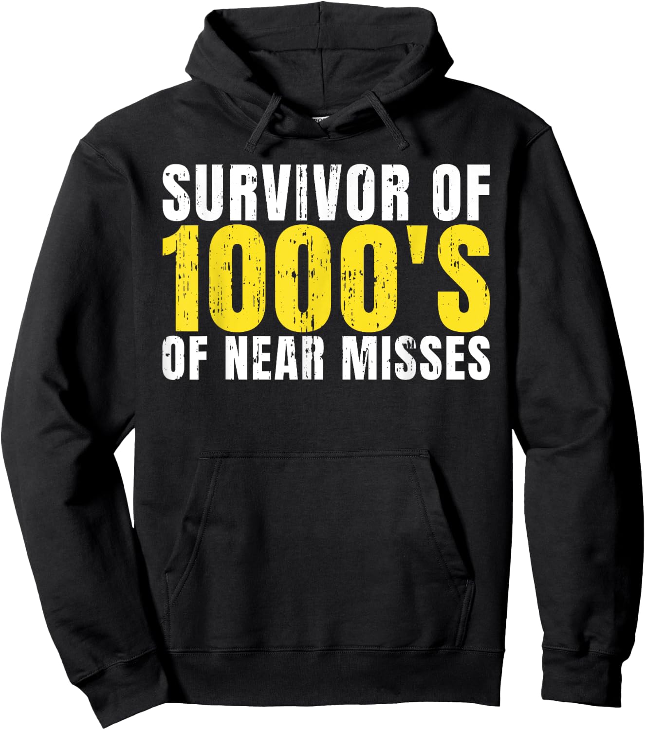 Survivor of 1000s of near Misses Driving Instructor Hoodie - Hoodie | Black