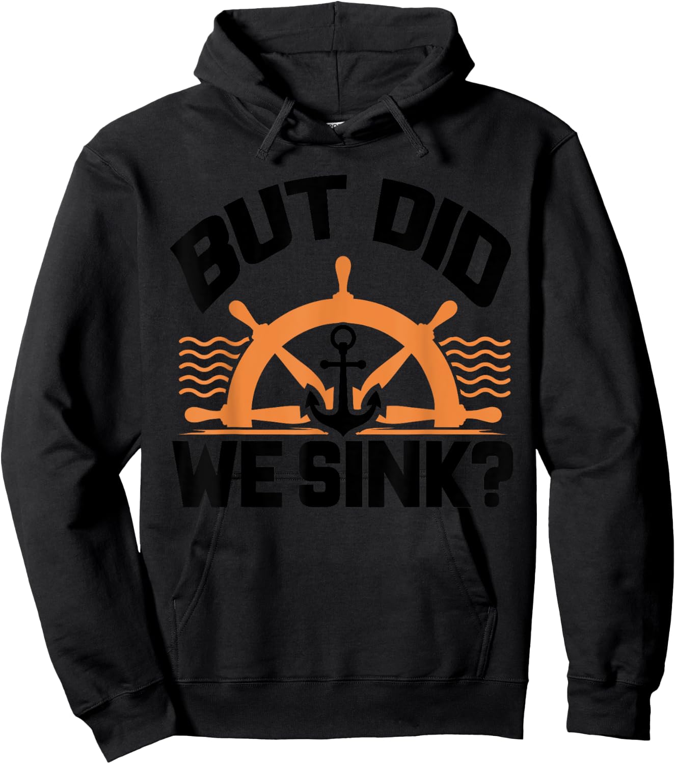 Funny Boat Captain Gift Boater Men Women Cool Boating Hoodie - Hoodie | Black