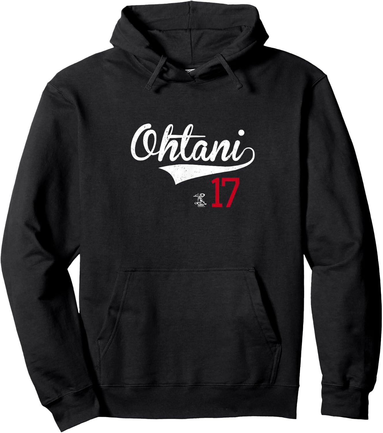Shohei Ohtani Vintage Gameday Los Angeles Baseball MLBPA Hoodie - Hoodie | Black