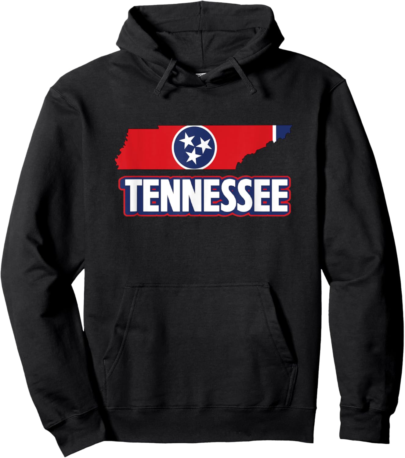 Tennessean Flag State Of Tennessee Men Women Kids Hoodie - Hoodie | Black