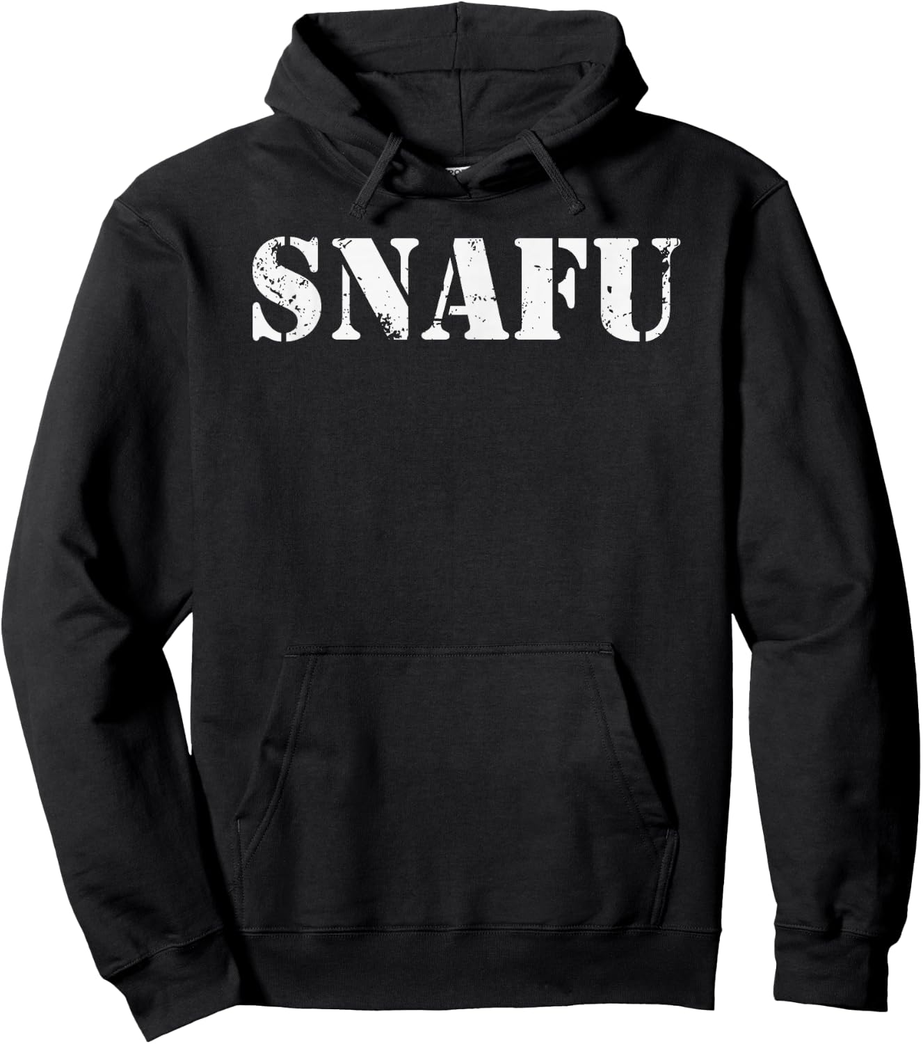SNAFU Situation Normal All Fucked Up Forces Slang Jargon Hoodie - Hoodie | Black