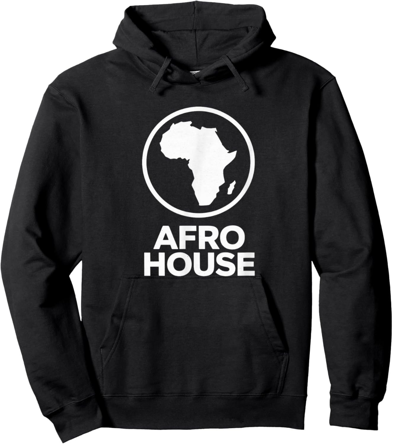 Get Afro House Music Vibes Print Hoodie - Hoodie | Black