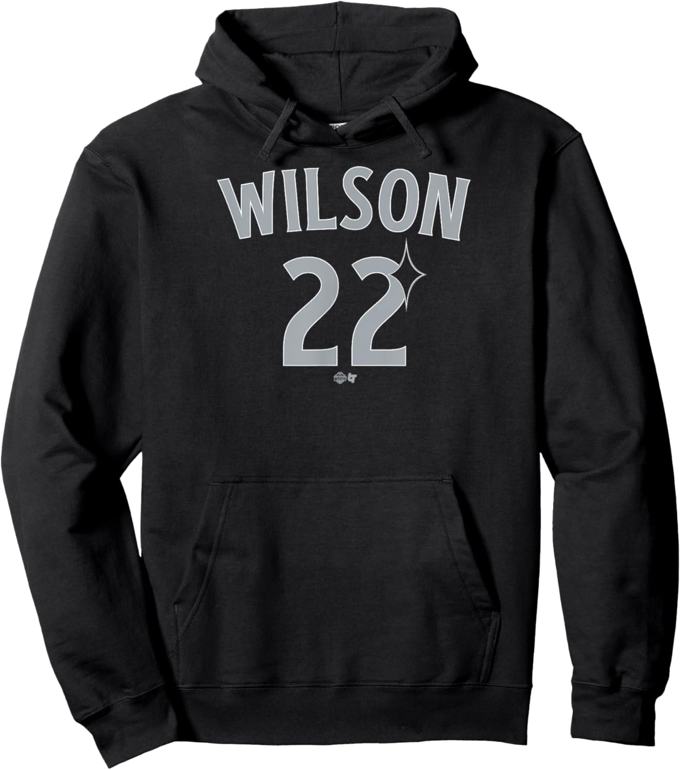 A'ja Wilson: LV 22 - Las Vegas Basketball Hoodie - Hoodie | Black