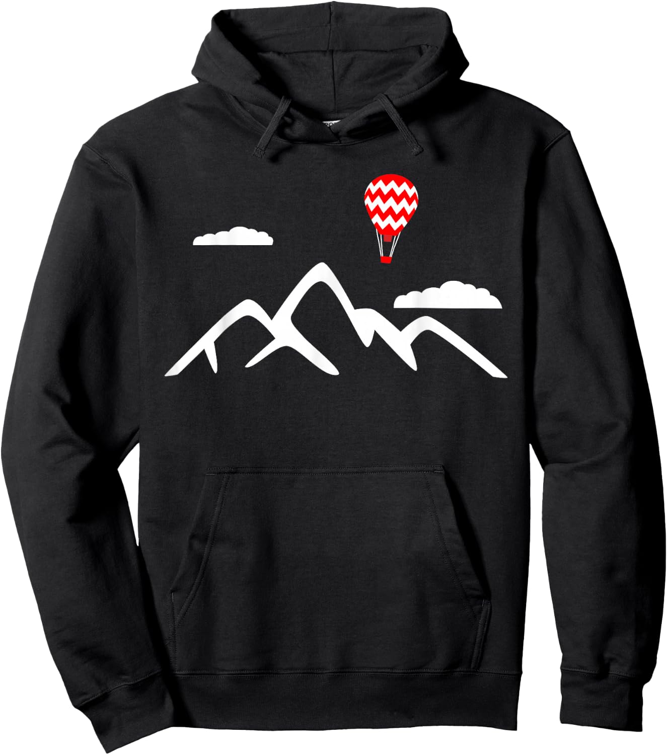 Hot air balloon ride balloonist hot air balloon Hoodie - Hoodie | Black