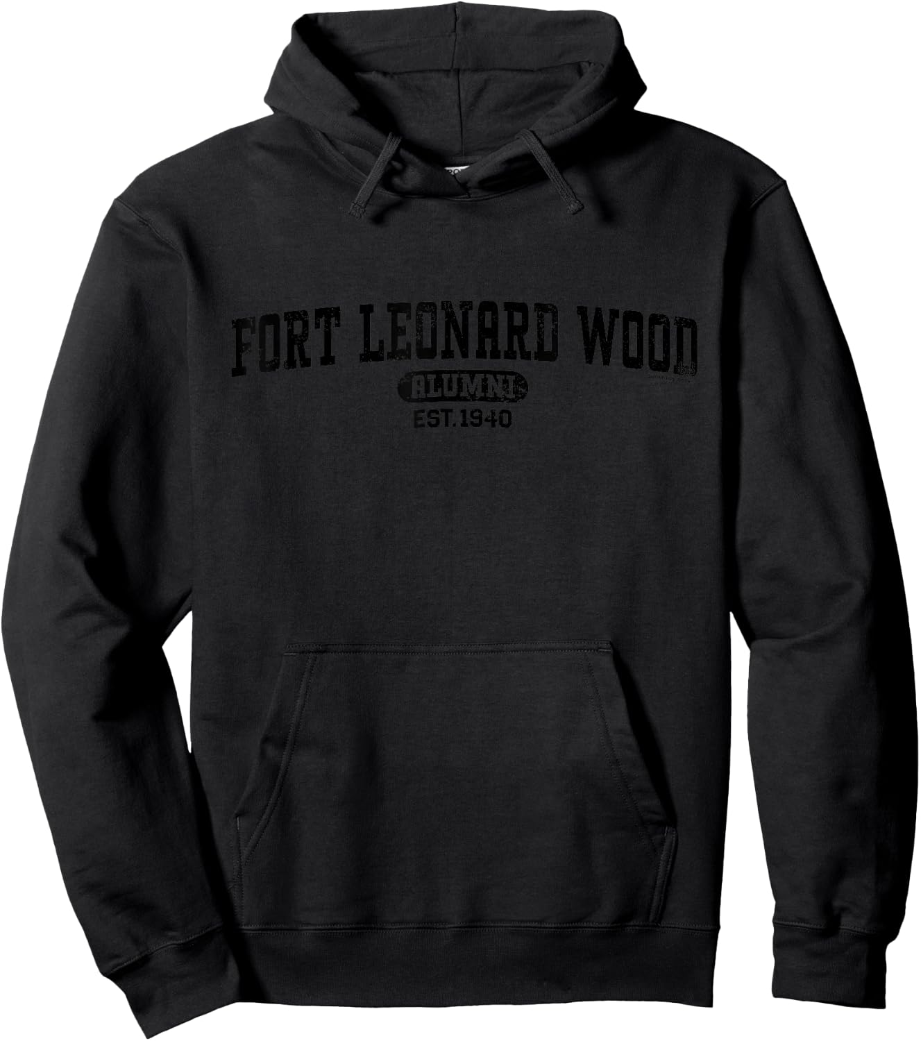 Fort Leonard Wood Alumni - US Army Post Hoodie - Hoodie | Black