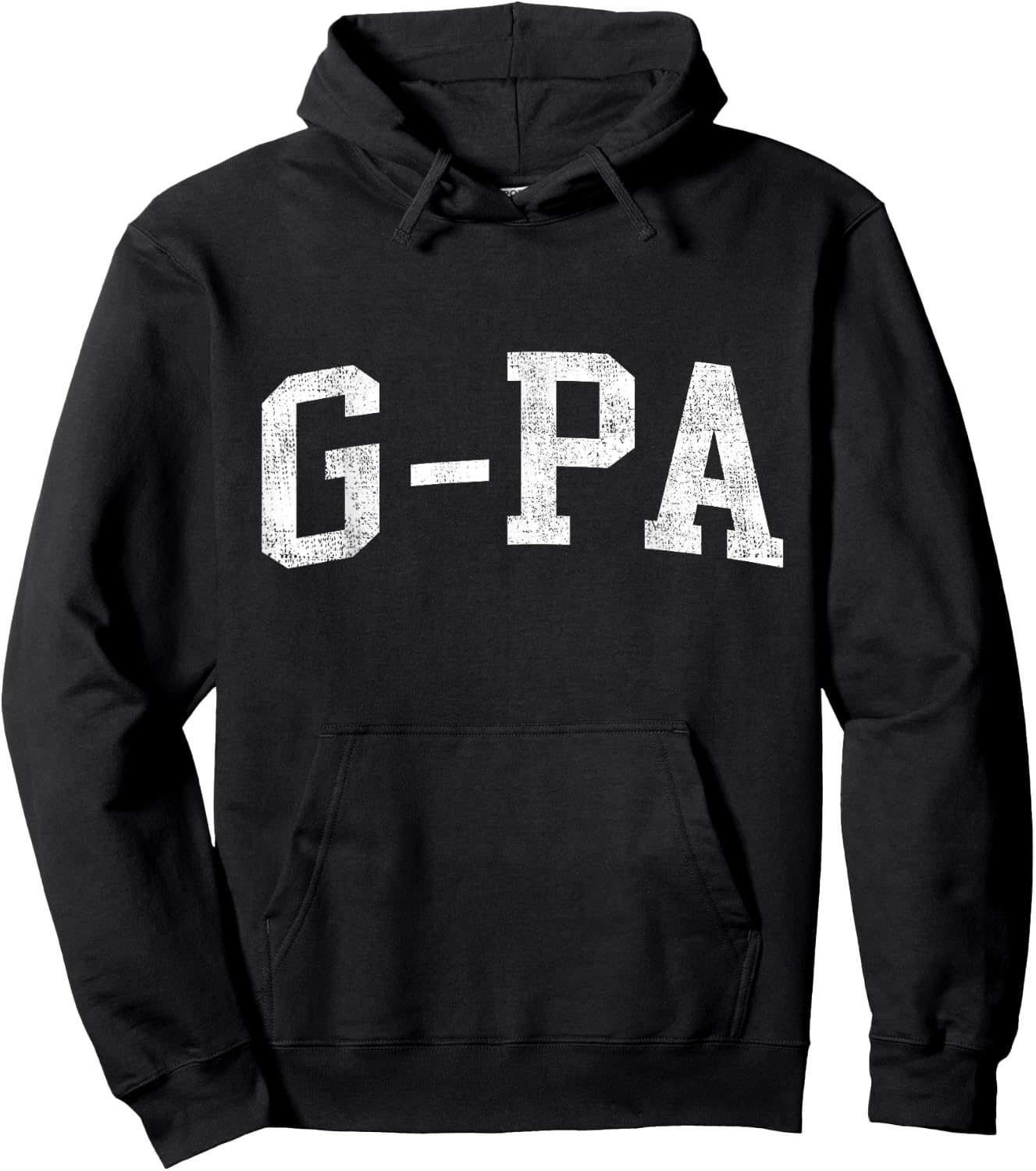 G-Pa Family Matching Vintage Father's Day G-Pa Classic Bold Font G-Pa Birthday Gift Hoodie - Hoodie | Black