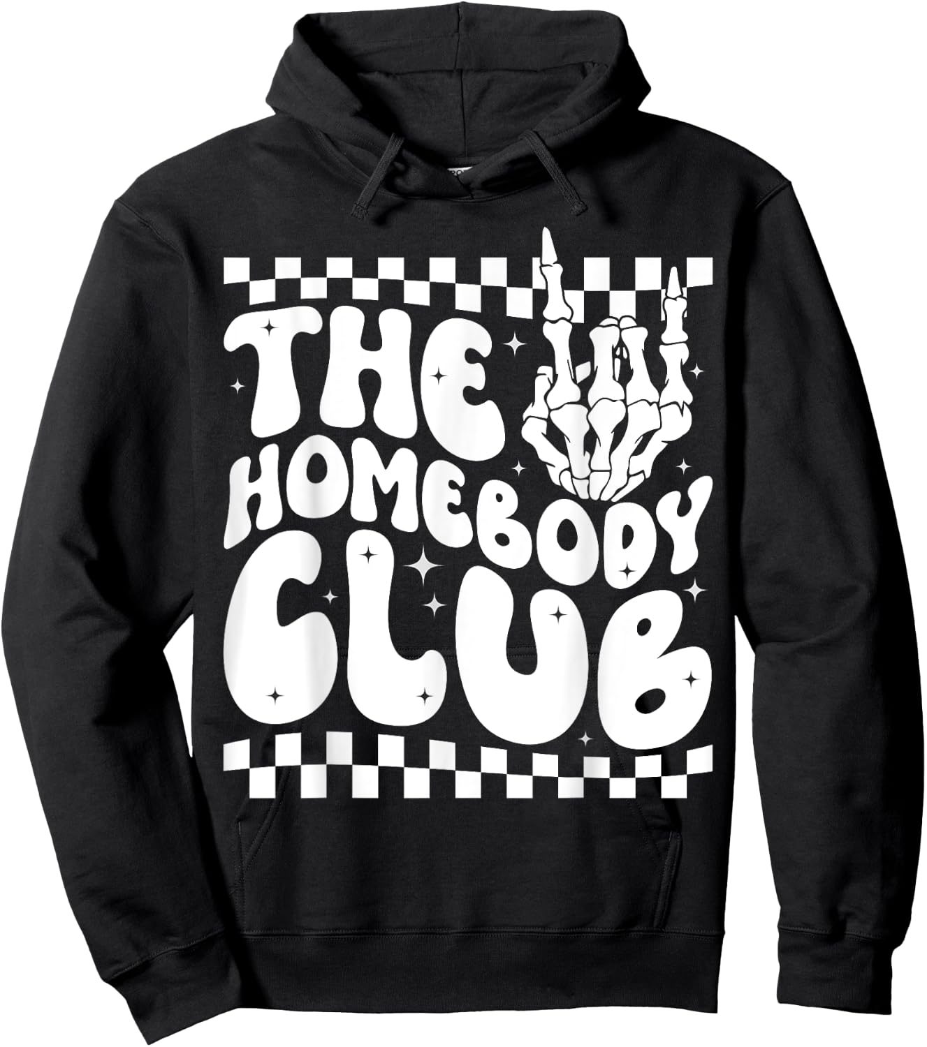The Homebody Club Hoodie - Hoodie | Black