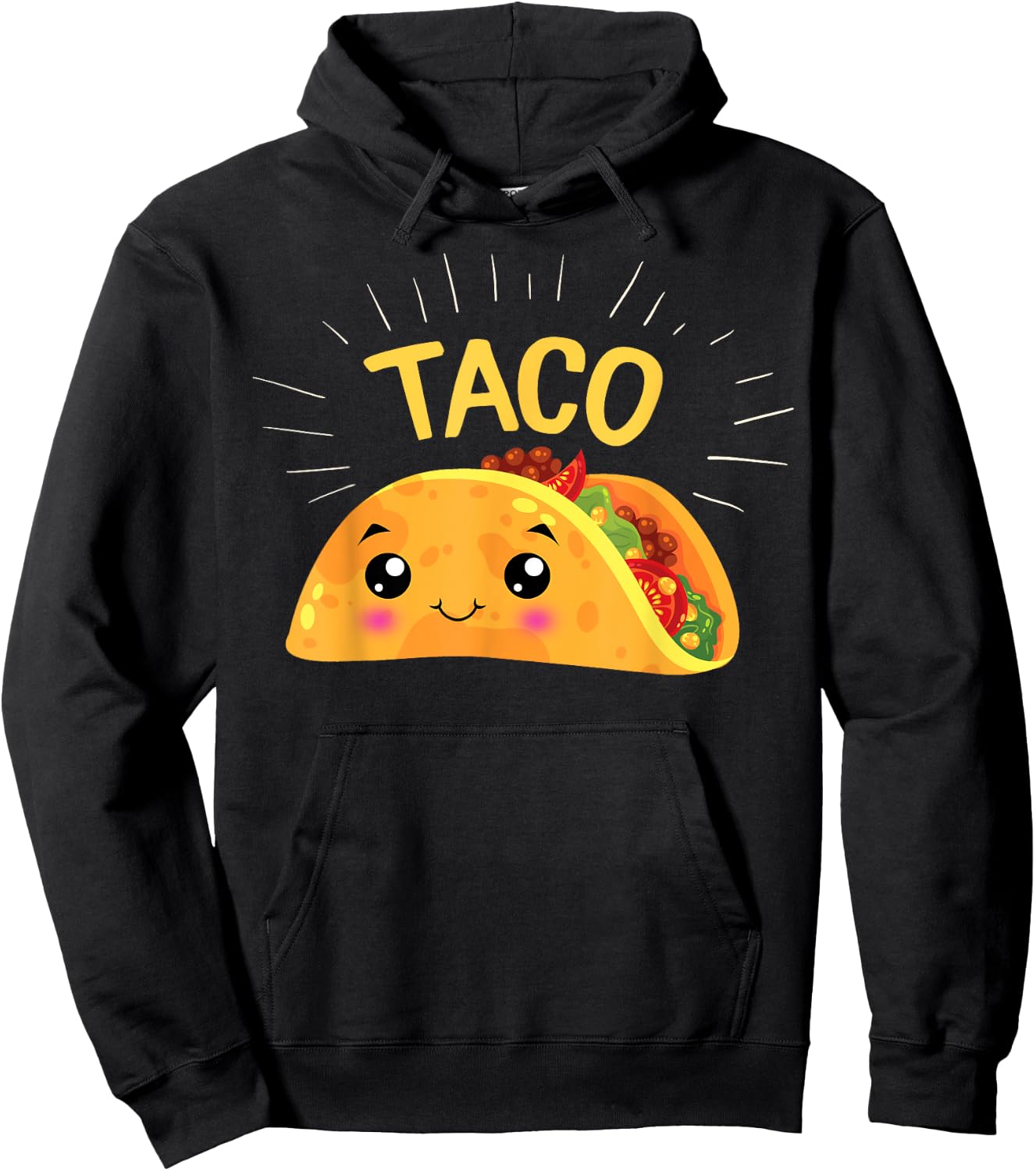 Taco And Taquito Matching Mommy Daddy And Me Mexican New Mom Hoodie - Hoodie | Black