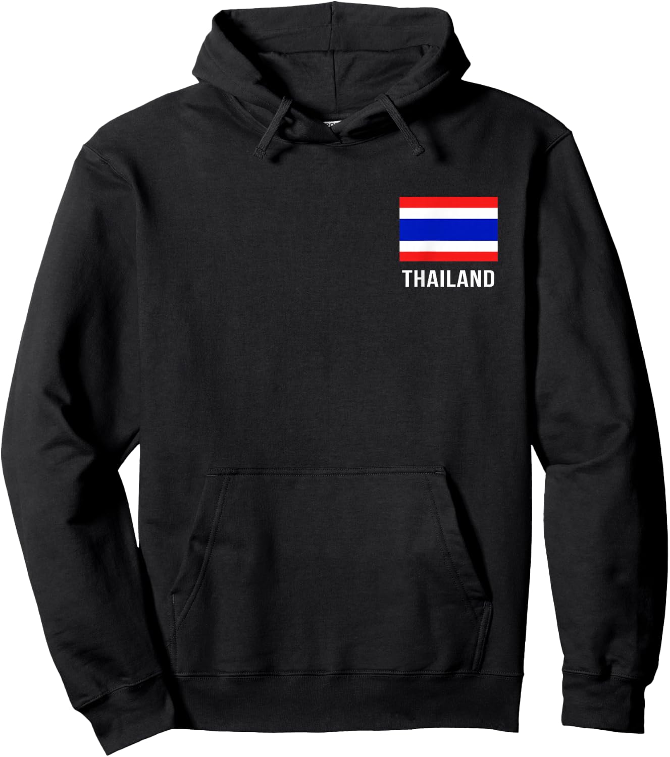 Thailand Flag Shirt | Thai Hoodie - Hoodie | Black