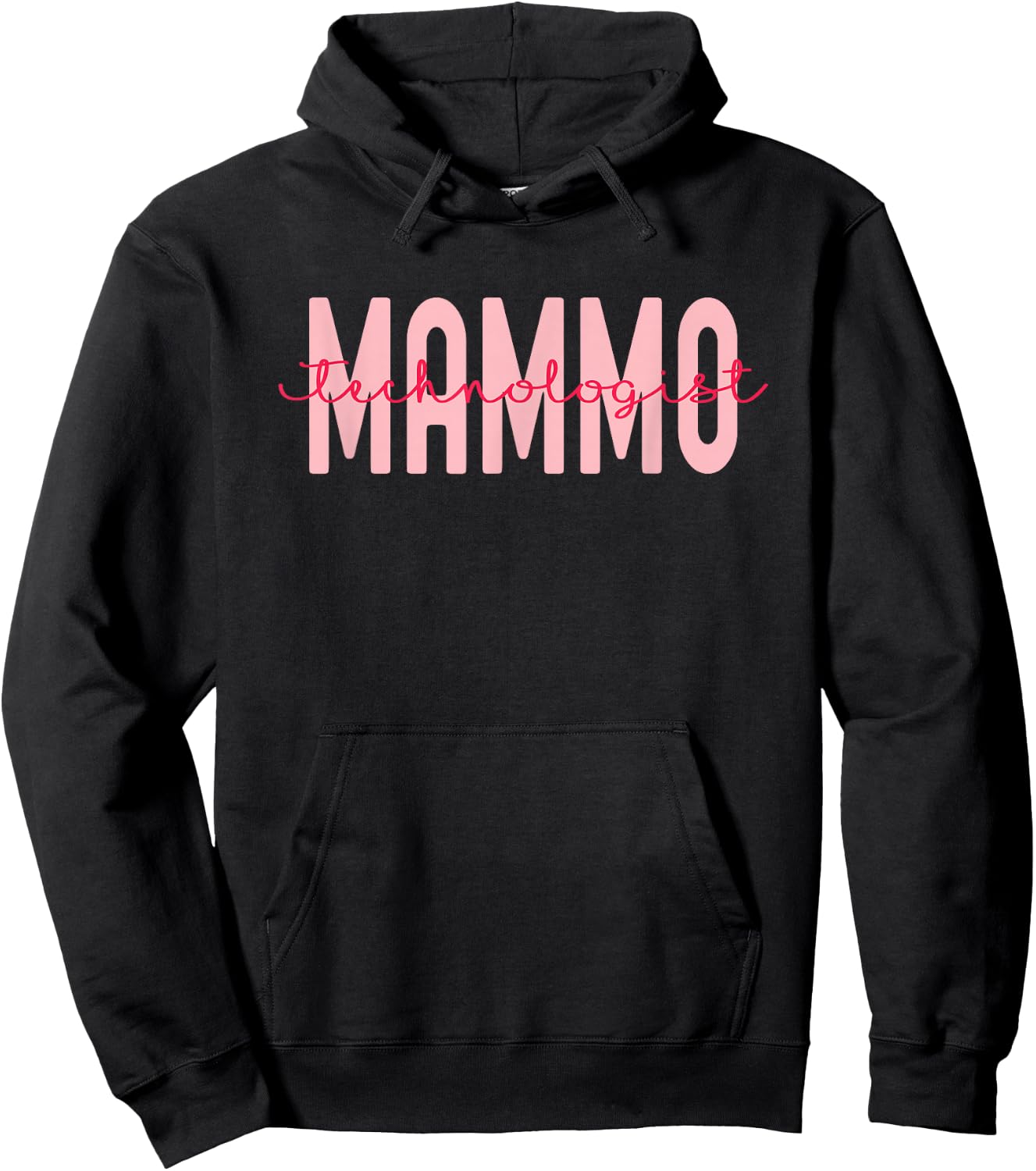 Mammo Technologist Mammo Tech Technician Appreciation Gift Hoodie - Hoodie | Black