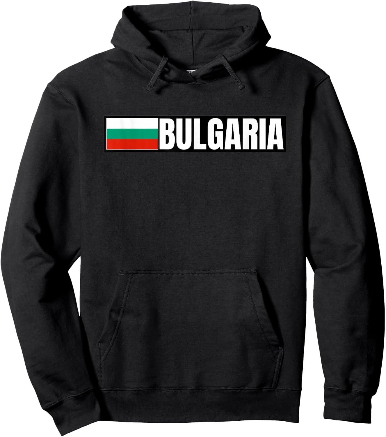 Bulgaria Flag Hoodie - Hoodie | Black