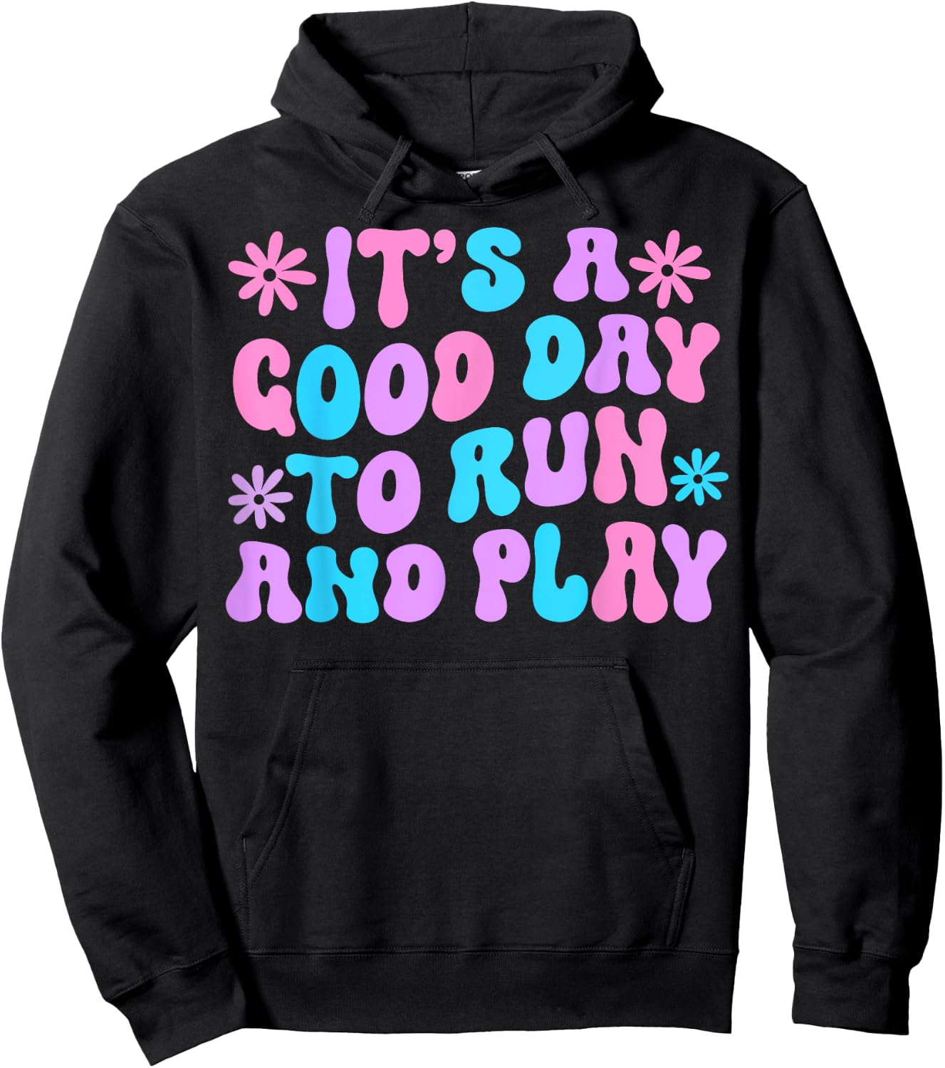 Its A Good Day To Run And Play PE Teacher Physical Education Hoodie - Hoodie | Black