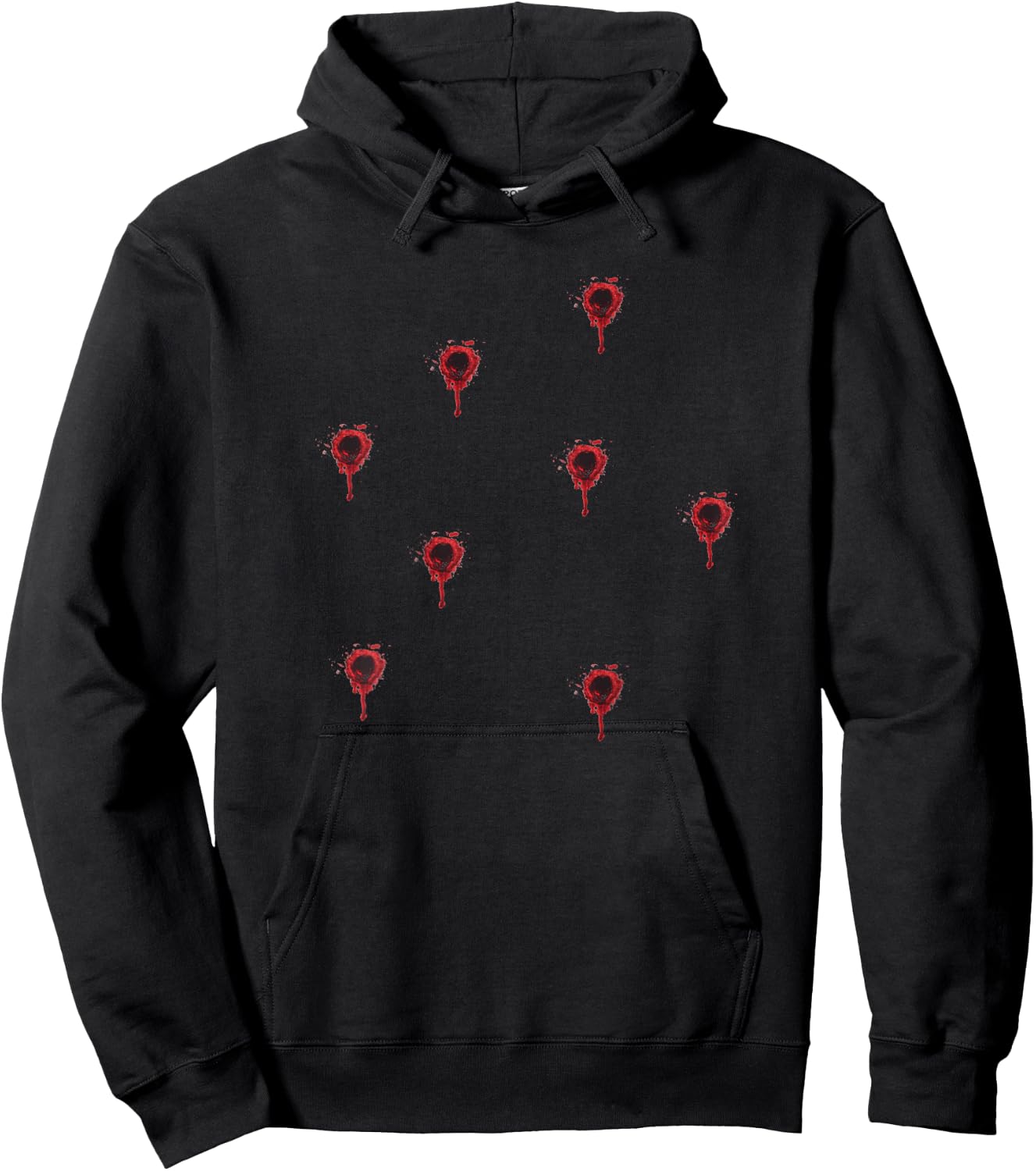 Bullet Holes Hoodie - Hoodie | Black