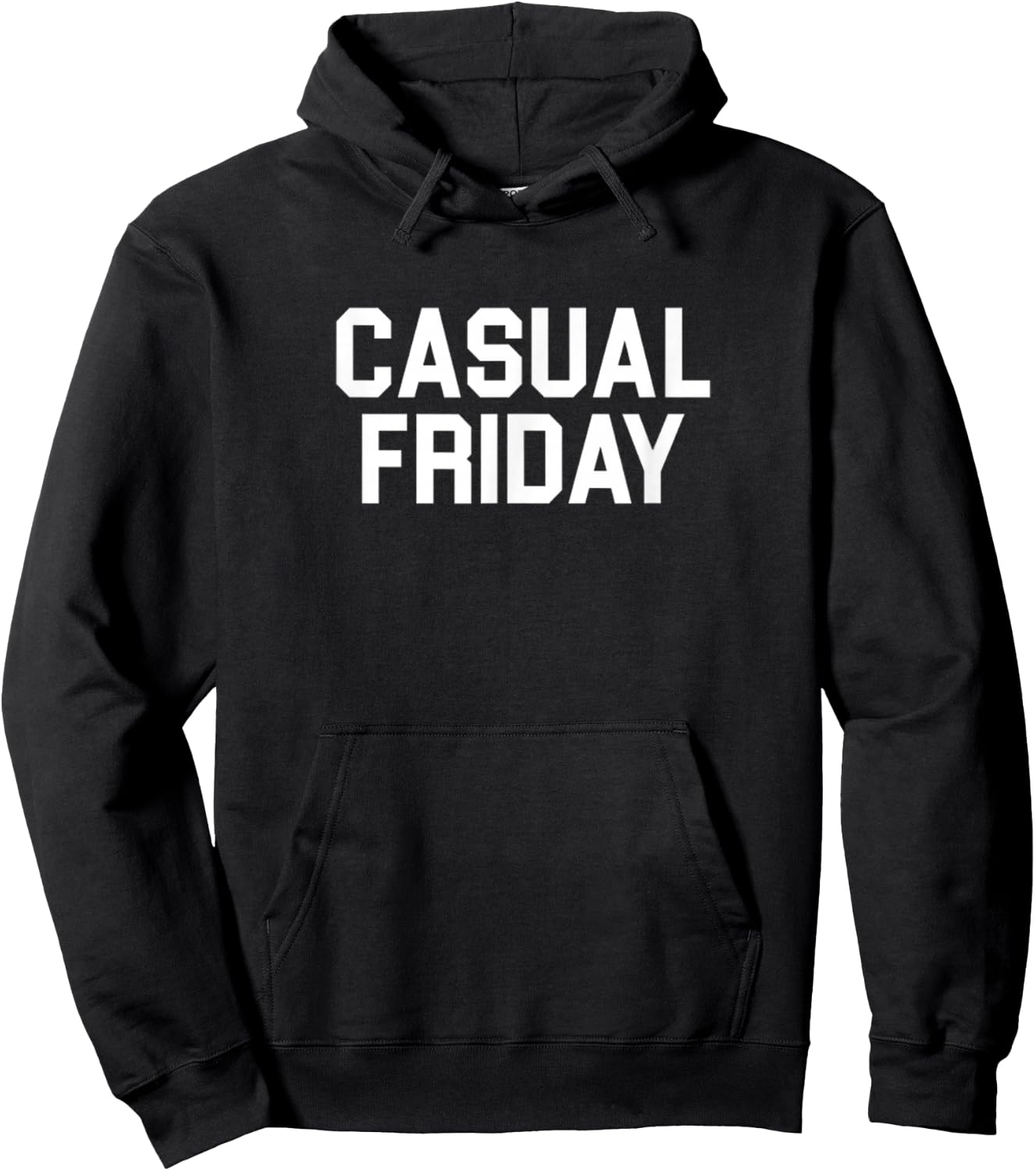 Casual Friday Hoodie - Hoodie | Black
