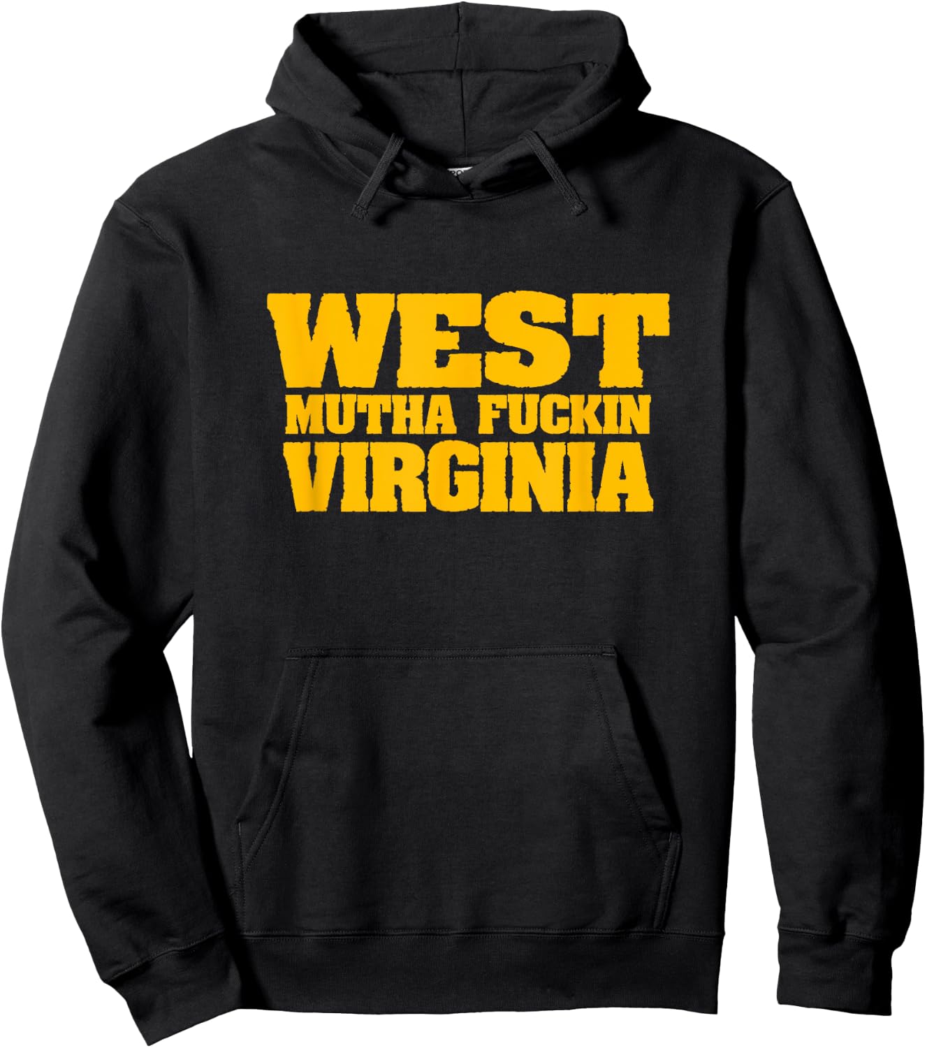 West Mutha Fuckin Virginia Hoodie - Hoodie | Black