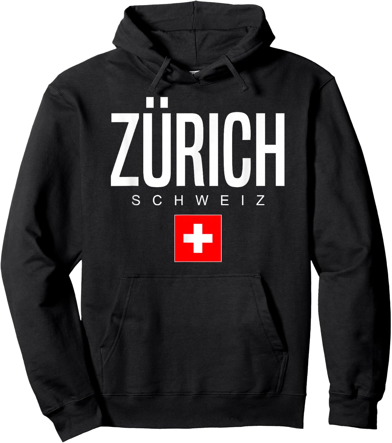 Zürich Switzerland Hoodie - Hoodie | Black