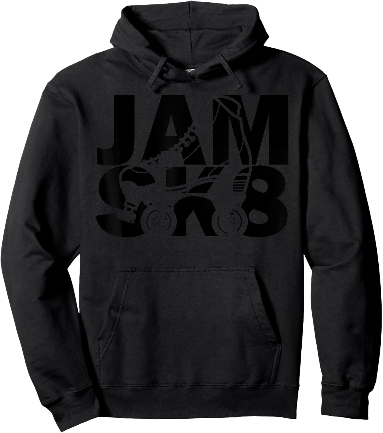 Roller Jam Skating Roller Skates 80s 90s Hoodie - Hoodie | Black