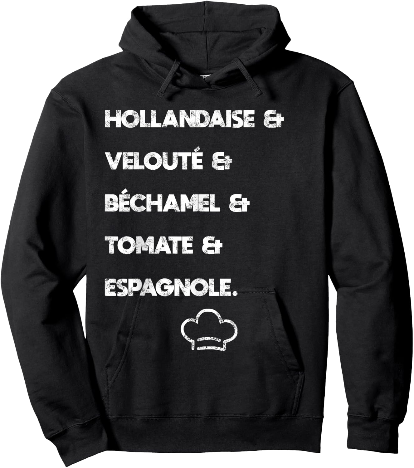 Five Mother Sauces Classic French Cuisine I Cooking Hoodie - Hoodie | Black