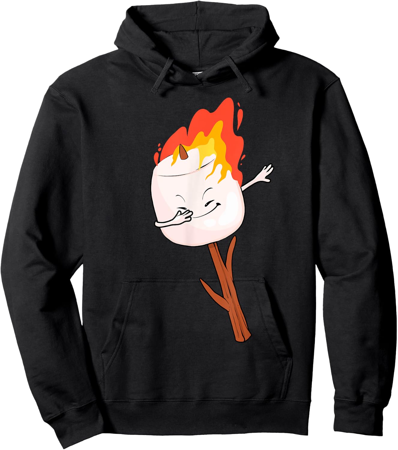 Cute Marshmallow Design Women Kids Marshmallow Lover Hoodie - Hoodie | Black