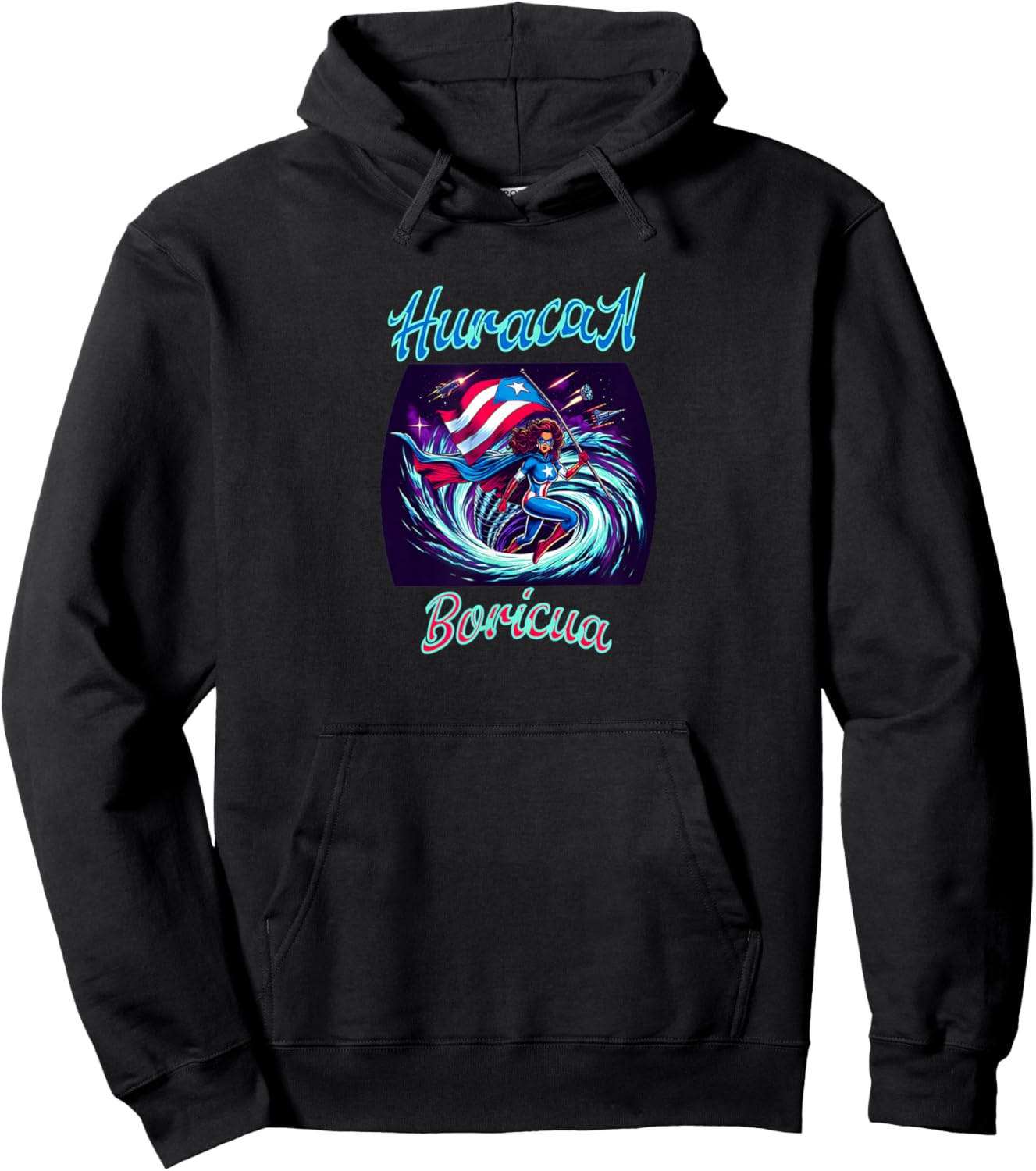 Maripily Super Hero Hoodie - Hoodie | Black