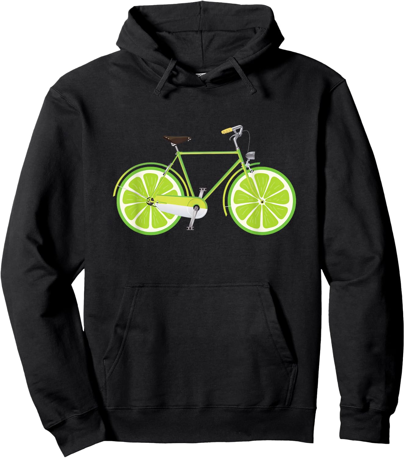 Bicycle Bike Cycling Lime Bike Cycling Biker Gift Hoodie - Hoodie | Black