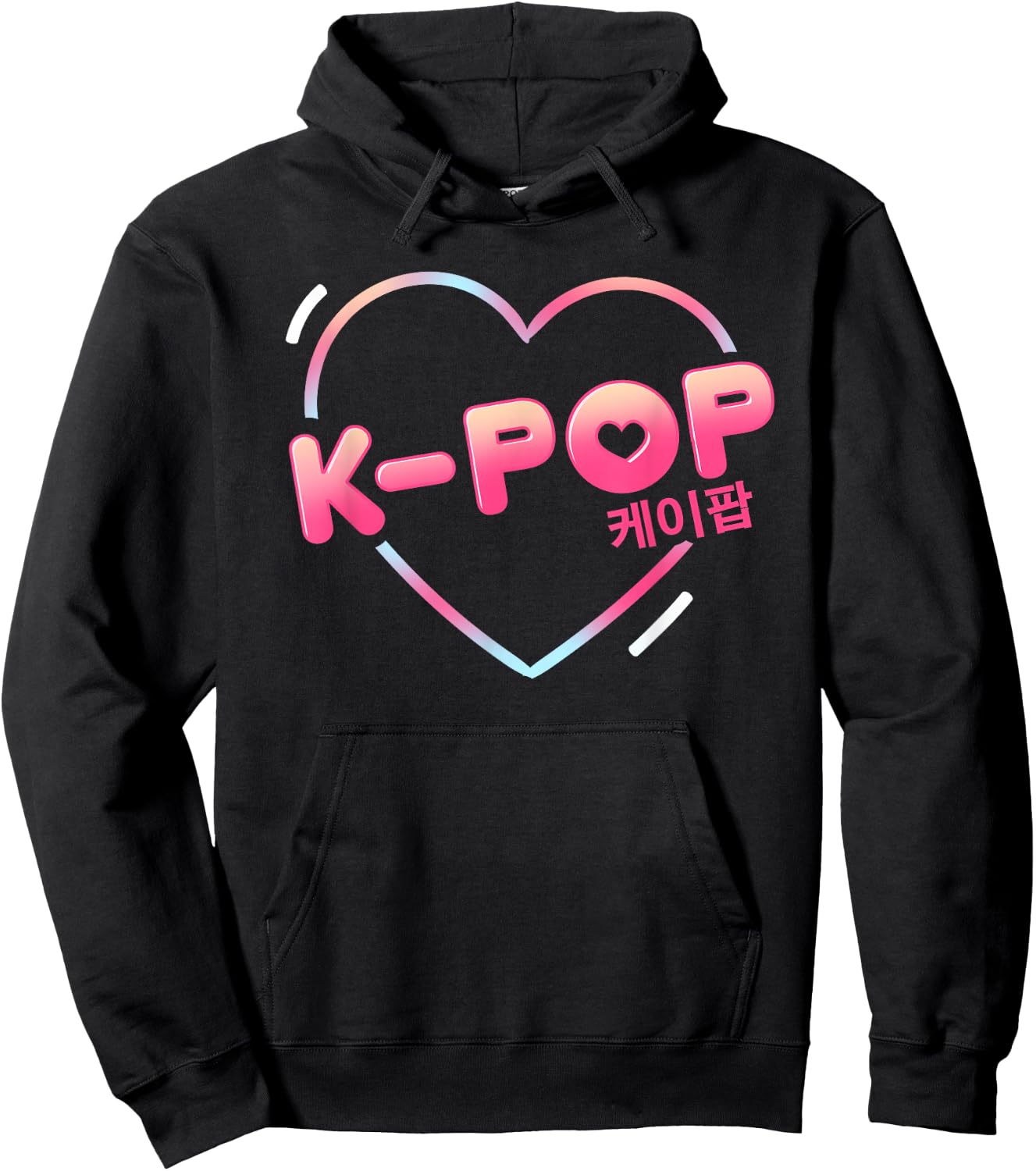 K-Pop Korean Music Vintage Gift Hoodie - Hoodie | Black