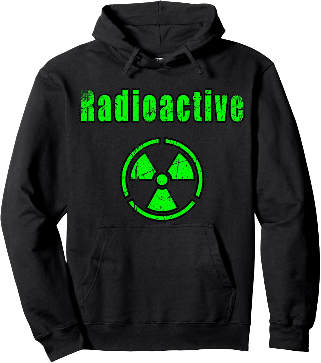 Radioactive Vintage Hoodie - Hoodie | Black